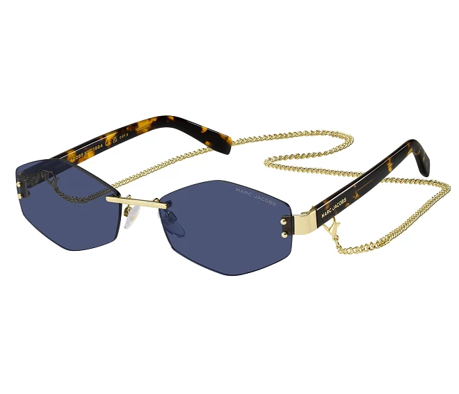 Marc Jacobs sunglasses MARC-496-S-AIR LKS/KU 57 18 GoldBlue