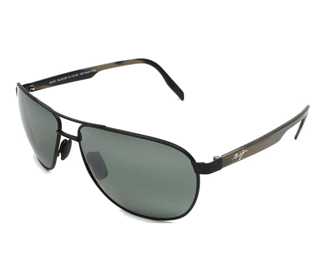 Maui Jim sunglasses 728 2M 61 16 BlackBeige