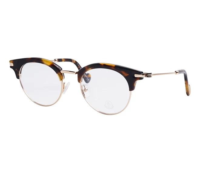 Moncler eyeglasses ML5020-V A55 47 19 HavanaGold