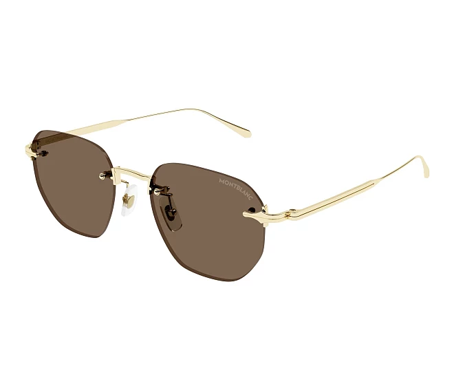 Mont Blanc sunglasses MB0405S 002 51 19 Gold