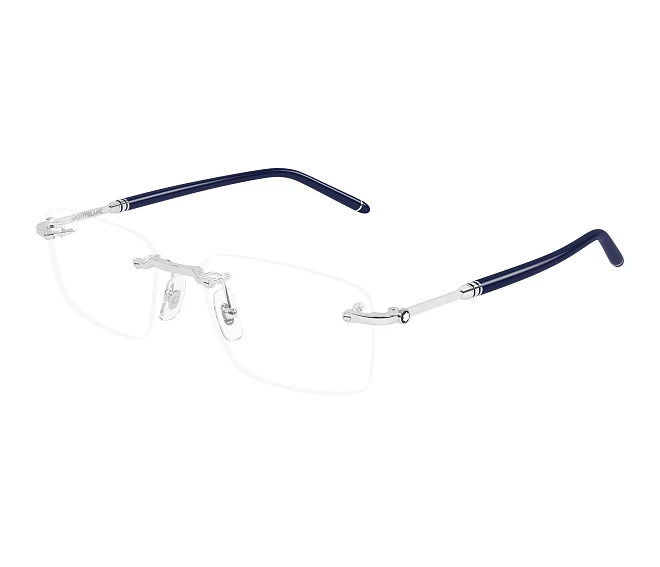 Mont Blanc eyeglasses MB0480O 003 54 19 Silver