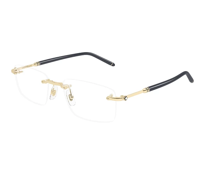 Mont Blanc eyeglasses MB0480O 004 54 19 Gold