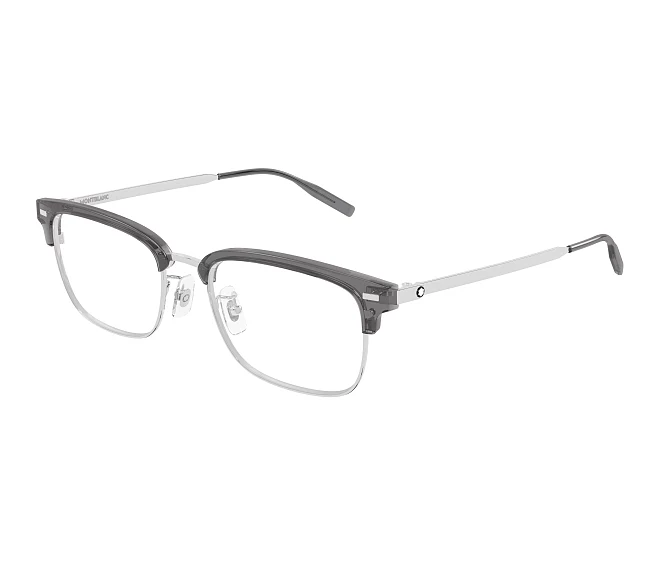 Mont Blanc eyeglasses MB0493OJ 004 55 19 Silver