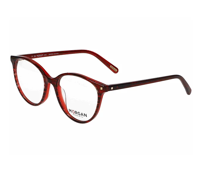 Morgan eyeglasses 201166 5260 51 17 Red