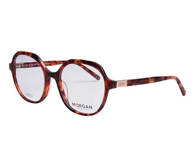Morgan eyeglasses 201174 5222 52 18 Red