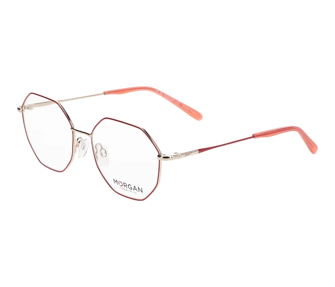 Morgan eyeglasses 203229 2100 52 16 RedGold