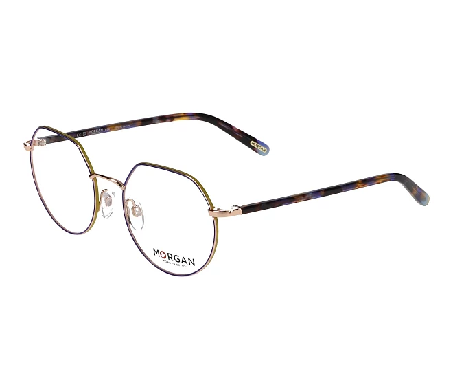 Morgan eyeglasses 203236 3100 50 18 PurpleRose gold