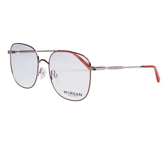 Morgan eyeglasses 203258 2100 53 17 RedSilver