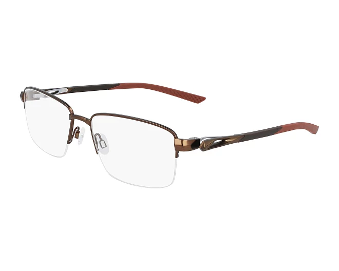 Nike eyeglasses NIKE-8141 212 55 17 Brown