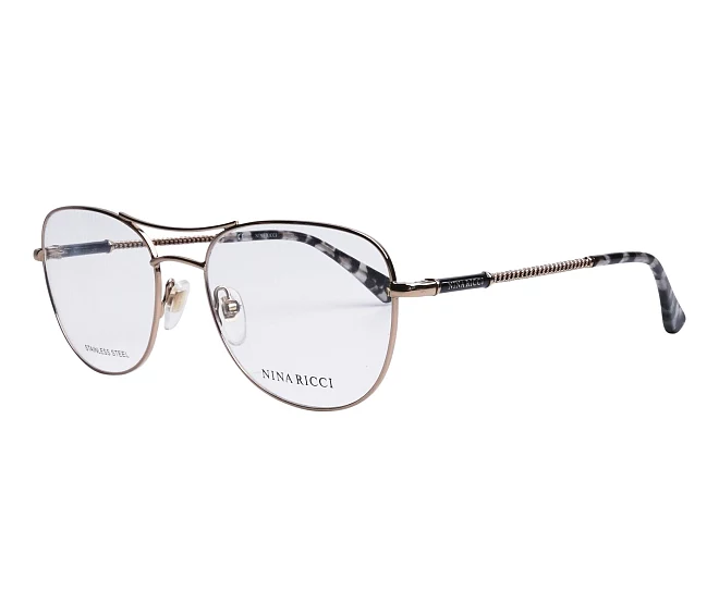 Nina Ricci eyeglasses VNR-244 08FF 53 17 GoldBlack