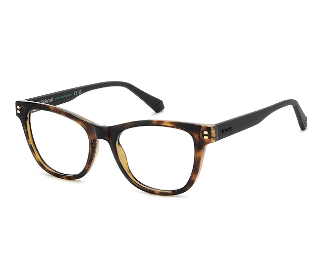 Polaroid eyeglasses PLD-D848 086 48 17 Havana