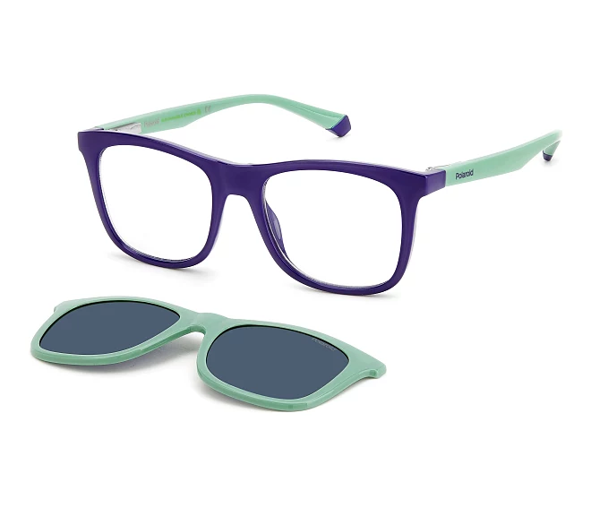 Polaroid eyeglasses PLD-8055-CS RNB/C3 46 16 BlueGreen