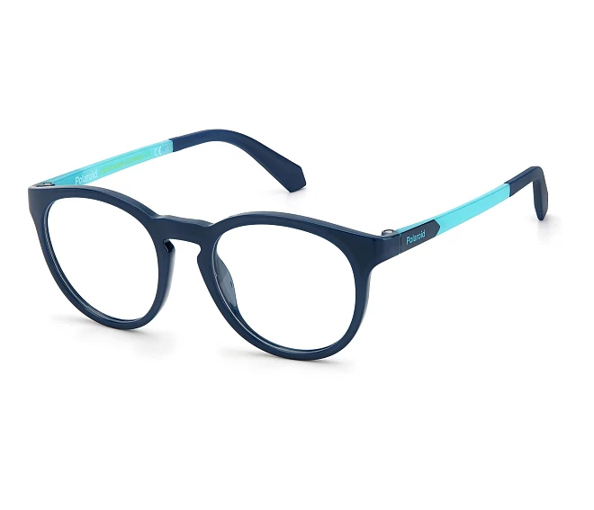 Polaroid eyeglasses PLD-D823 Z90 46 18 Blue Coral