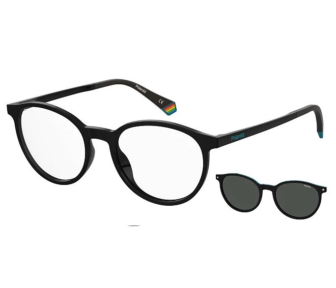 Polaroid eyeglasses PLD-6137-CS 807/M9 52 18 Black
