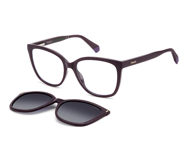 Polaroid eyeglasses PLD-6229-CS B3V/WJ 55 17 Purple