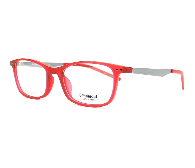Polaroid eyeglasses PLDD-403 VWT 49 17 RedSilver