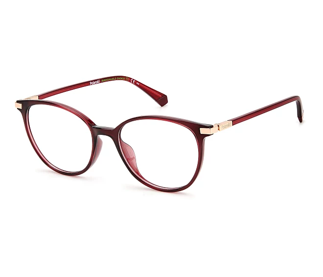 Polaroid eyeglasses PLD-D459-G B3V 52 17 Purple