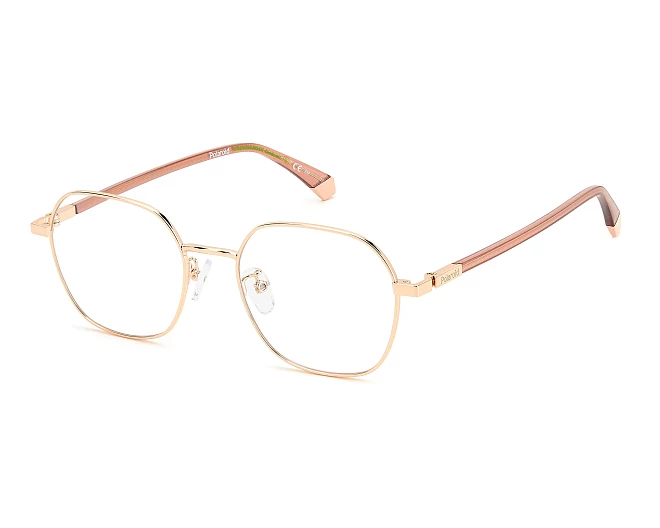 Polaroid eyeglasses PLD-D474-G DDB 50 19 Rose gold