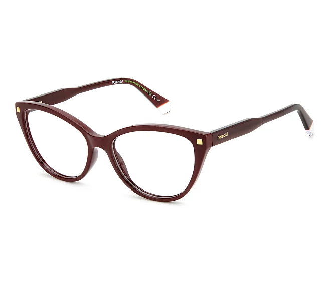 Polaroid eyeglasses PLD-D493 LHF 55 16 Burgundy