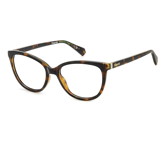Polaroid eyeglasses PLD-D504 086 53 17 Havana