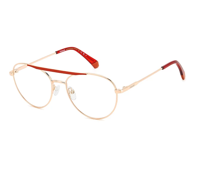 Polaroid eyeglasses PLD-D513 Y11 55 18 BlackGold