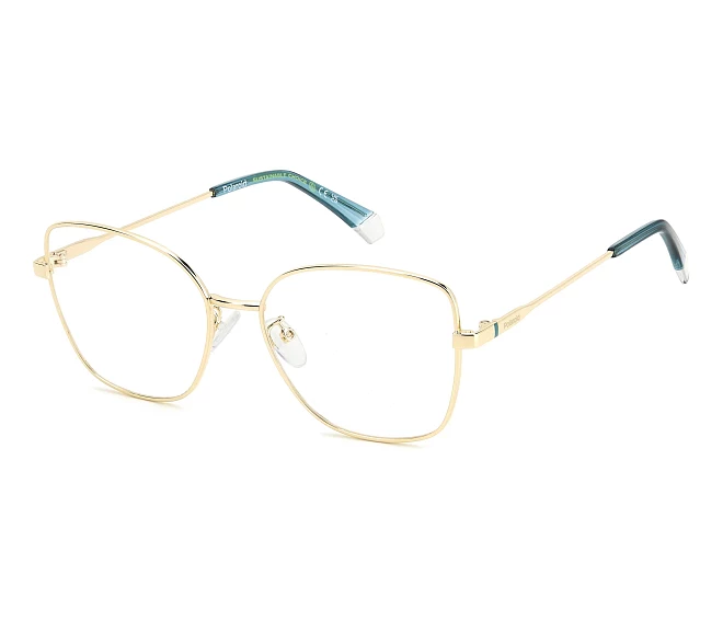 Polaroid eyeglasses PLD-D521-G LKS 55 16 GoldBlue