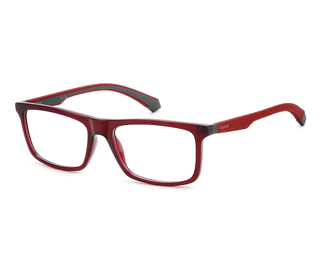 Polaroid eyeglasses PLD-D548 C9A 56 17 Red