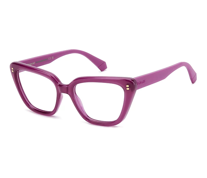 Polaroid eyeglasses PLD-D575 MU1 53 18 Fuchsia