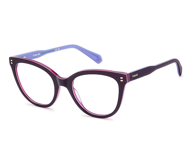 Polaroid eyeglasses PLD-D585 B3V 52 20 Purple