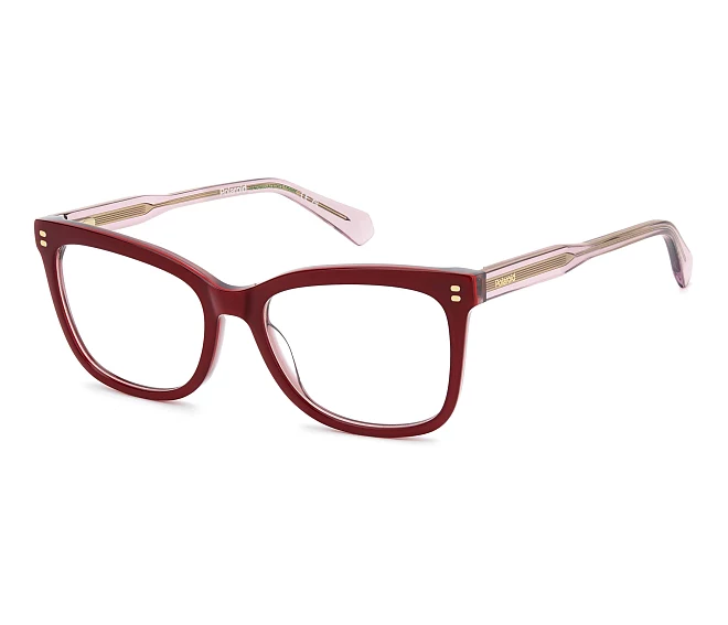 Polaroid eyeglasses PLD-D586 C9A 54 17 Red
