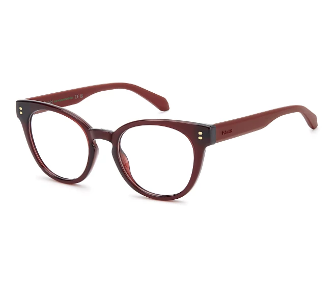 Polaroid eyeglasses PLD-D592 C9A 51 20 Red