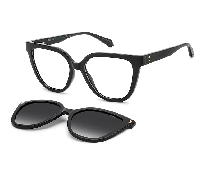 Polaroid eyeglasses PLD-D596-C 08A/WJ 53 17 BlackGrey