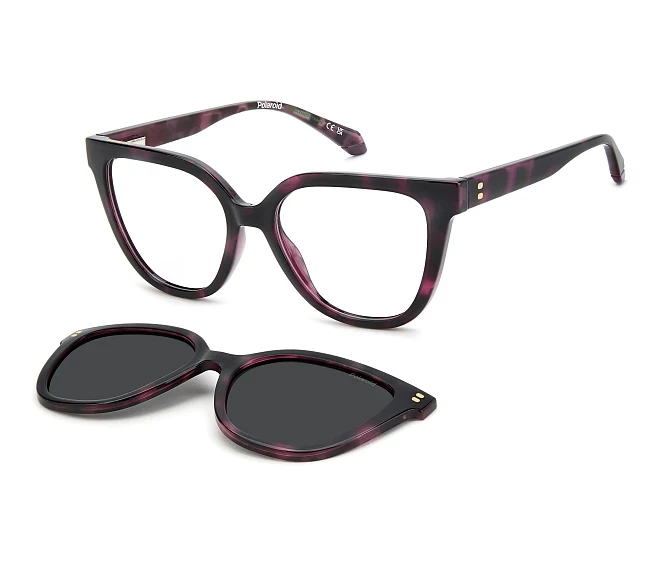 Polaroid eyeglasses PLD-D596-C HKZ/M9 53 17 Purple
