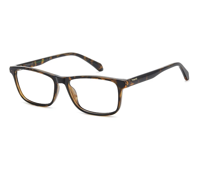 Polaroid eyeglasses PLD-D598 086 55 16 Havana