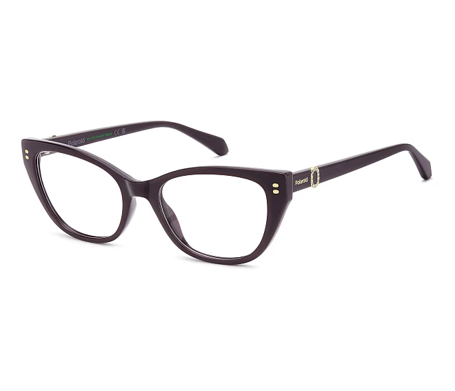 Polaroid eyeglasses PLD-D602 0T7 53 18 Plum