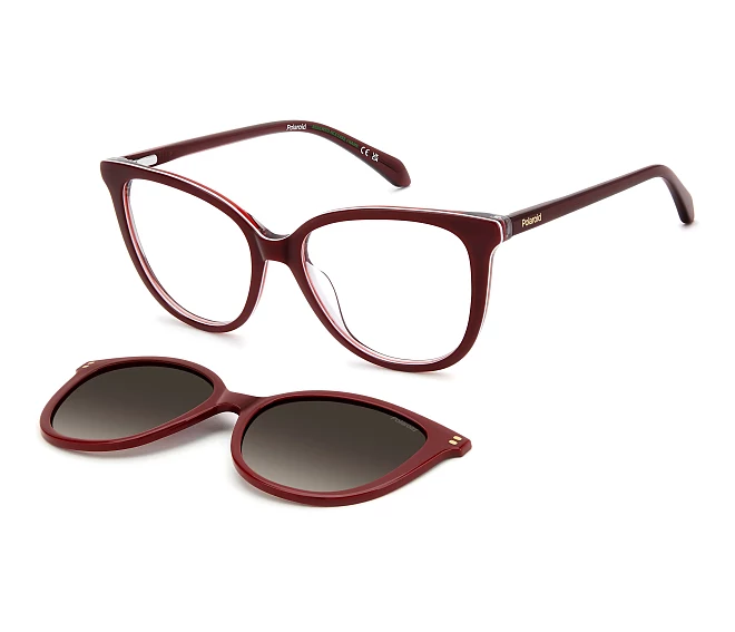 Polaroid eyeglasses PLD-D605-C C9A/LA 54 17 Red