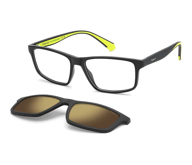 Polaroid eyeglasses PLD-D622-C PGC/LM 56 16 BlackYellow