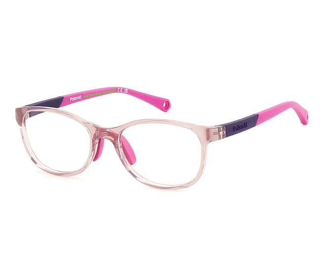 Polaroid eyeglasses PLD-D834 35J 46 15 Pink