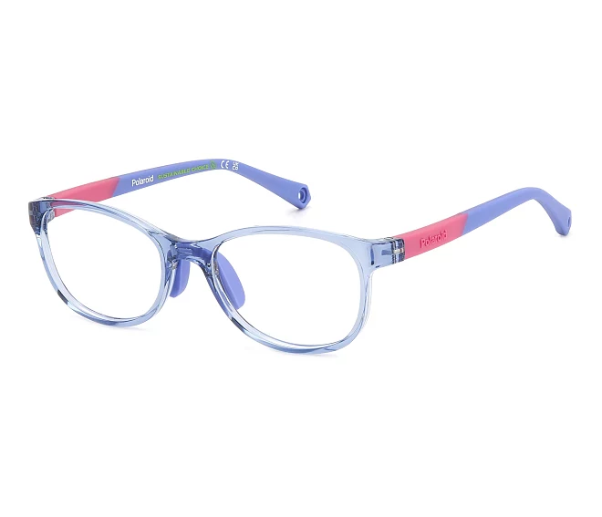 Polaroid eyeglasses PLD-D834 MVU 46 15 BlueRed