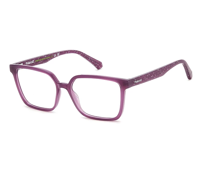 Polaroid eyeglasses PLD-D836 B3V 49 14 Purple