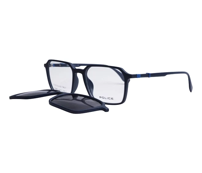 Police eyeglasses UPLR60 6QSP 52 18 Blue