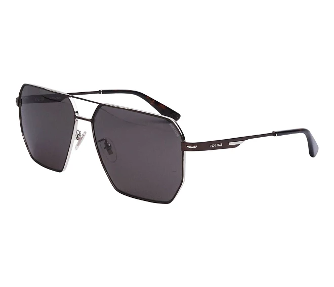 Police sunglasses SPLL79 A75P 61 14 BrownSteel