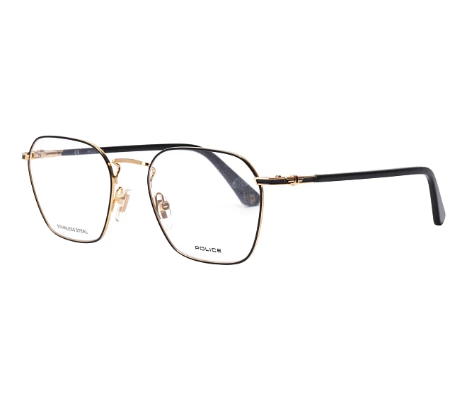 Police eyeglasses VPL-882 0301 52 19 GoldBlack