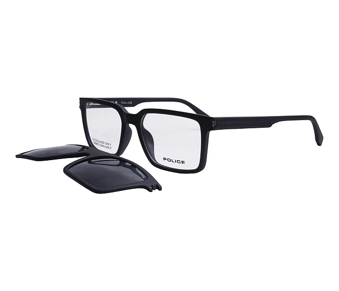 Police eyeglasses UPLU-53 U28P 53 18 Black