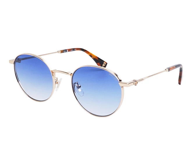 Police sunglasses SPLU-73 0300 52 21 Gold