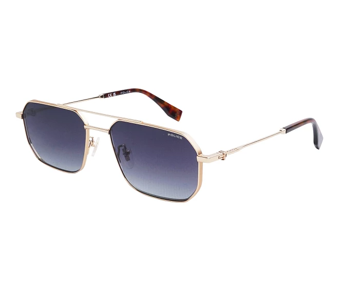 Police sunglasses SPLU-74 0349 58 17 Gold