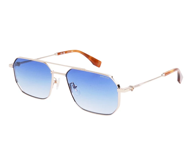 Police sunglasses SPLU-74 300Y 58 17 Gold