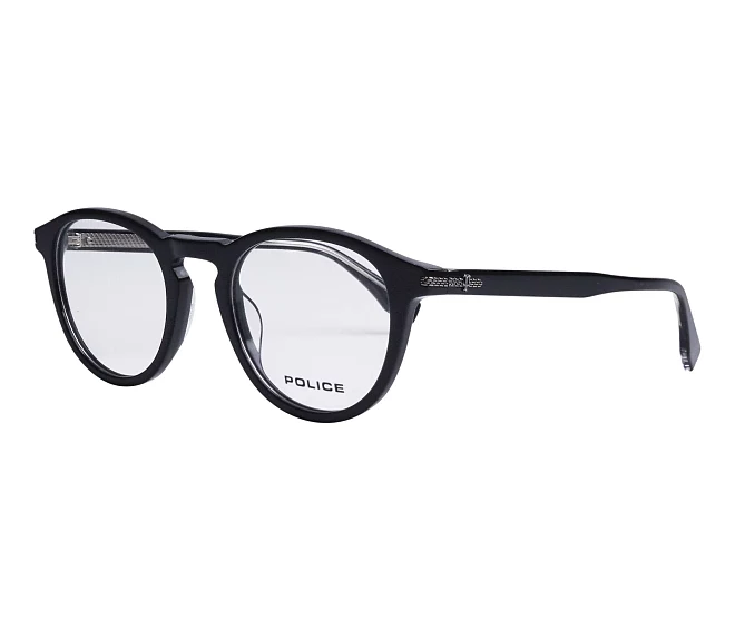 Police eyeglasses VPLR63 0700 50 22 BlackSteel