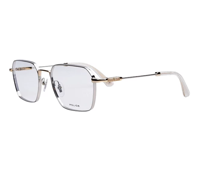 Police eyeglasses VPLF87 0340 53 19 SteelGold