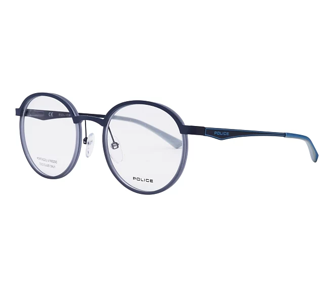 Police eyeglasses VK083 06QS 49 19 BlueGrey